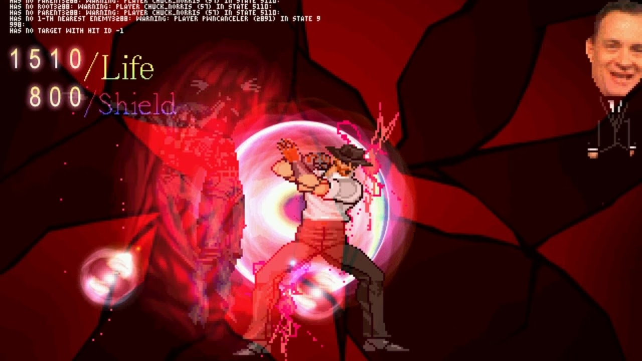 MUGEN: Crazy Catastrophe (12p) V.S Chuck Norris & Omega Tom Hanks