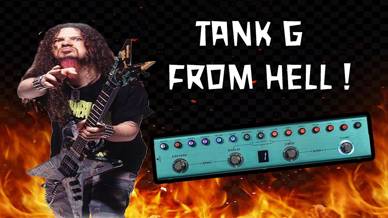 O TIMBRE DO DIMEBAG NA TANK G É POSSÍVEL ? PACK DIMEBAG GRATIS PRA TANK G .
