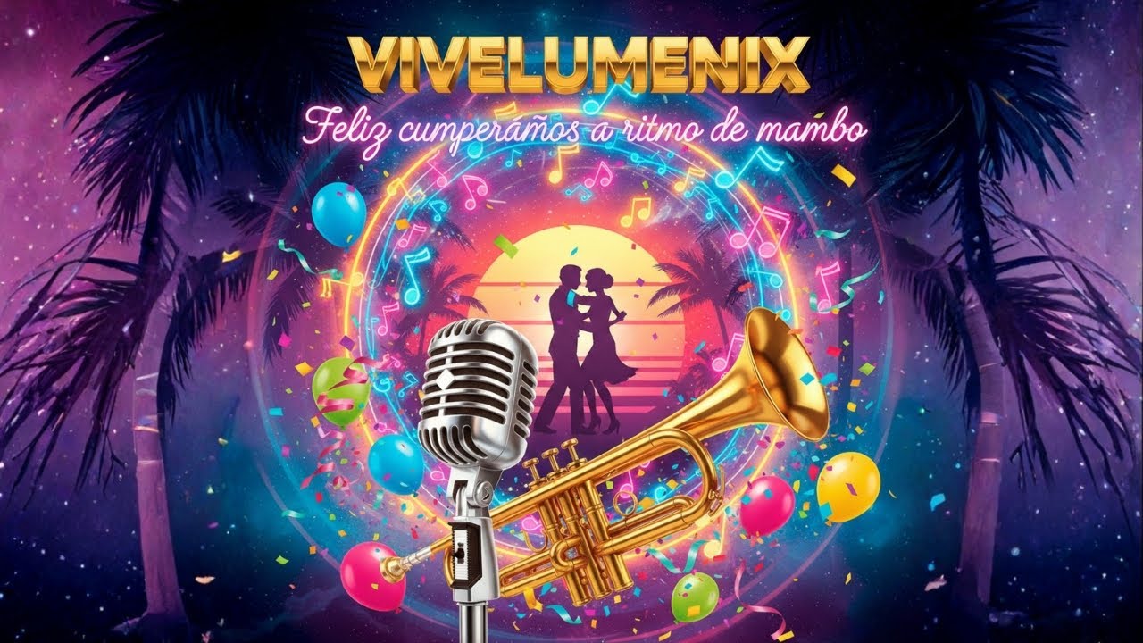 ¡Feliz Cumpleaños a Ritmo de Mambo! 🎺 Sé Original y Festeja con Sabor