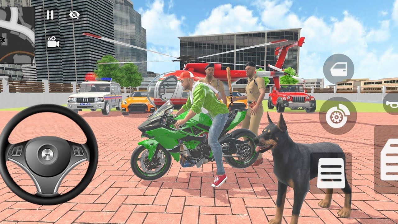 🎮 Franklin Order 🚗 3 Super Cars | 🚓 1 Police Car | 🚁 1 Helicopter indian theft auto simulator 