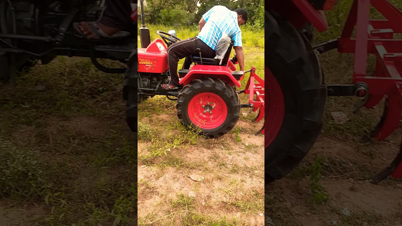 #Mahendra Yuvaraj Mini Tractor with Cultivator