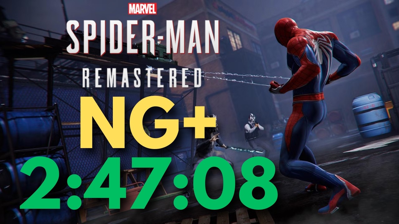 (FORMER WORLD RECORD) Marvel's Spider-Man NG+ Speedrun in 2:47:08