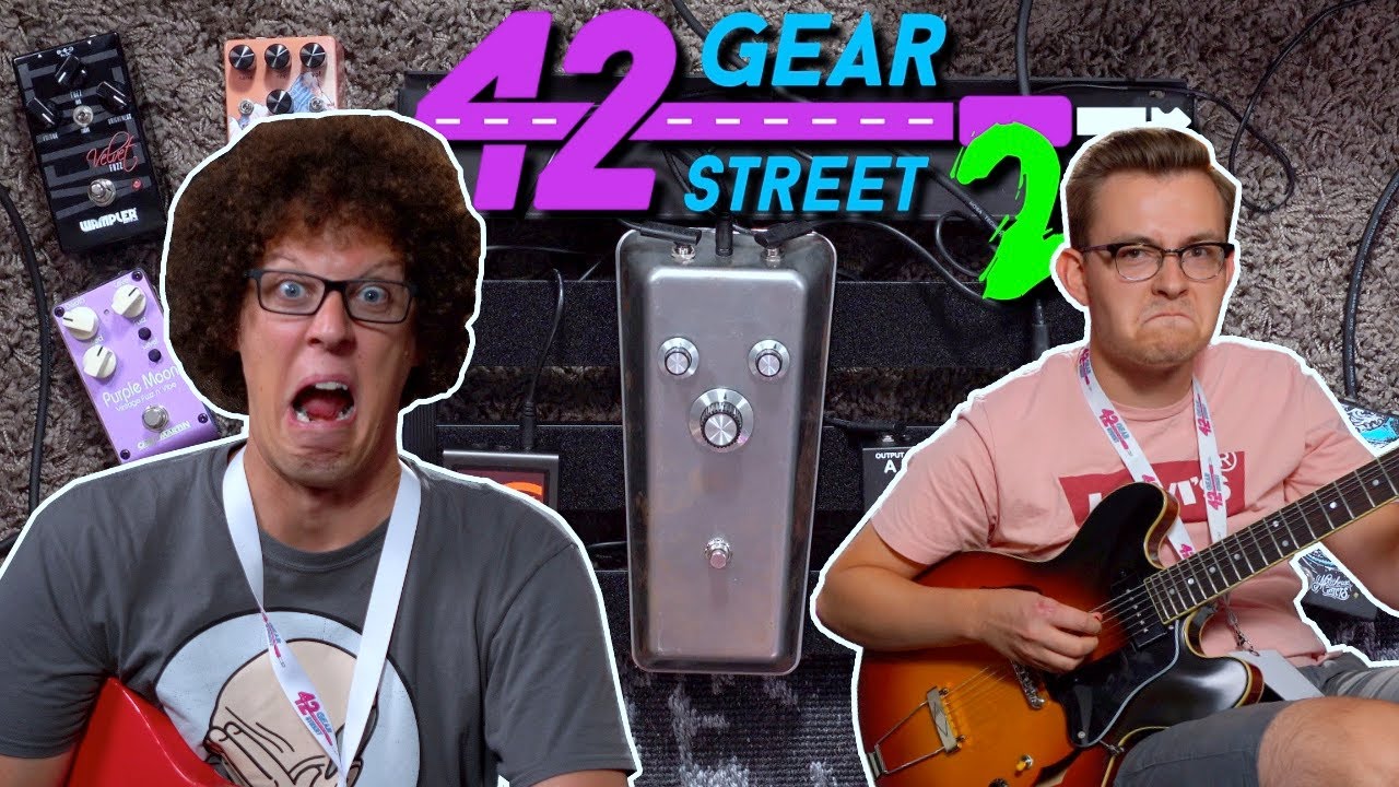 40 MINUTES OF FUZZ FUN with The Guitar Geek at 42 Gear Street 2