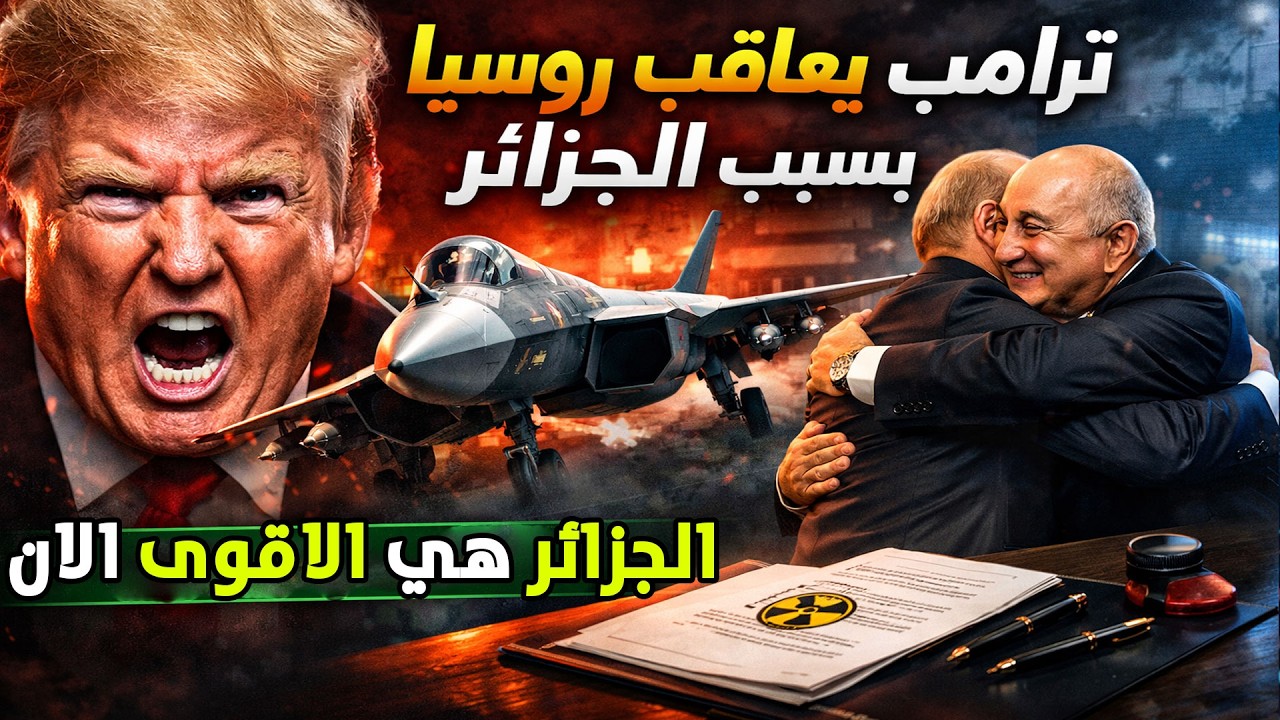 لماذا غضب ترامب من بوتين بسبب الجزائر؟ صفقة Su-57 تُشعل صراعًا أكبر مما تتوقع