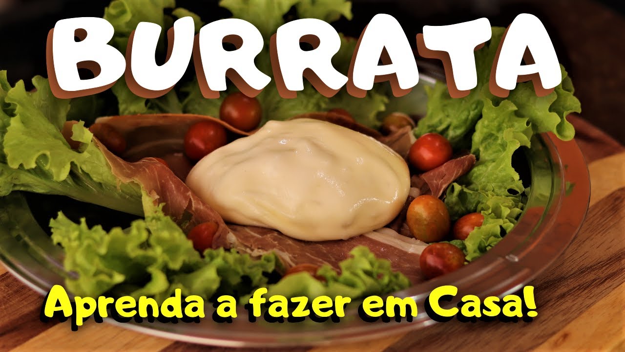 FAÇA BURRATA EM CASA | E USE EM SUAS PIZZAS!