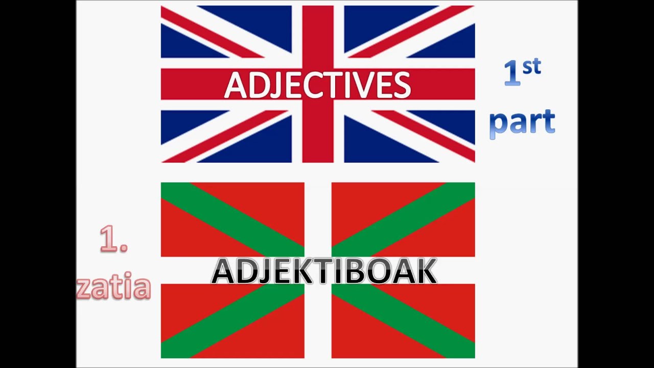 Lesson 5- Adjectives- Adjektiboak | Learn Basque with Easy Basque