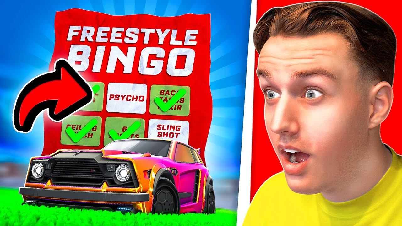 Twisty vs FREESTYLER Rocket League BINGO..