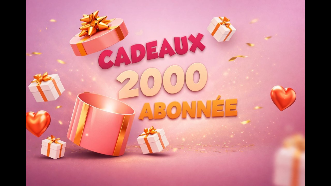 la vidéos des 2000 abonne pour la veille de saint valentin