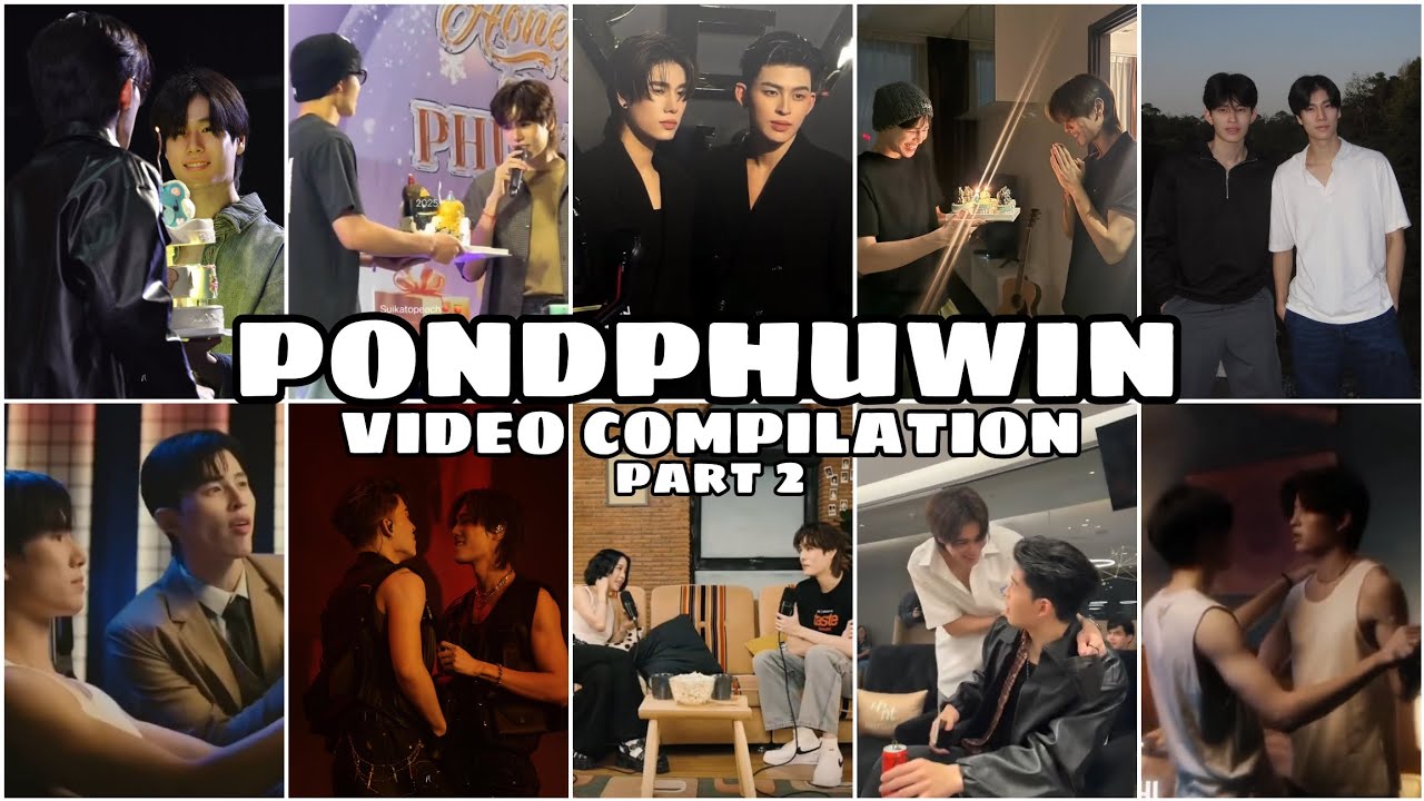 pondphuwin tiktok edits compilation || part 2