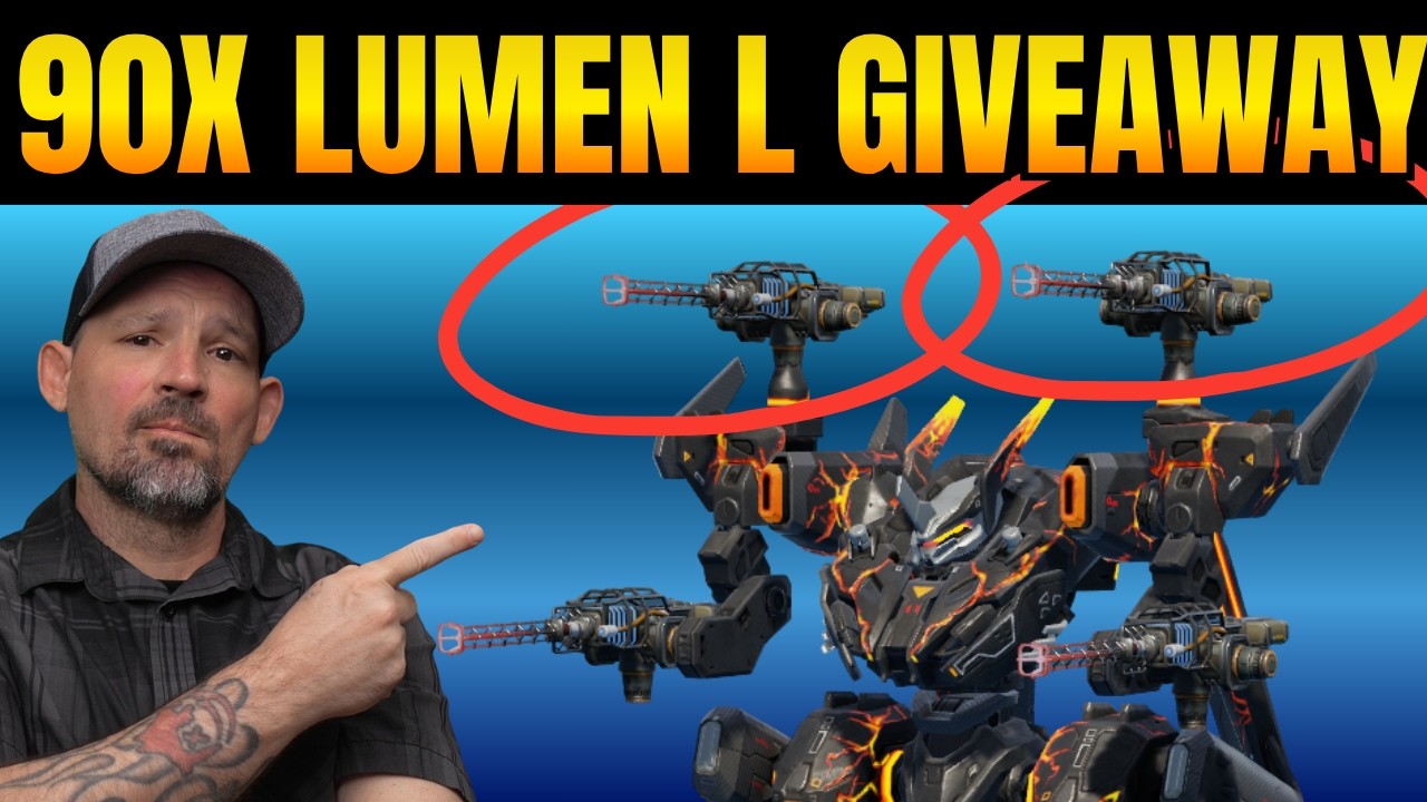 Огромный розыгрыш в War Robots &mdash; 90 единиц оружия Lumen L