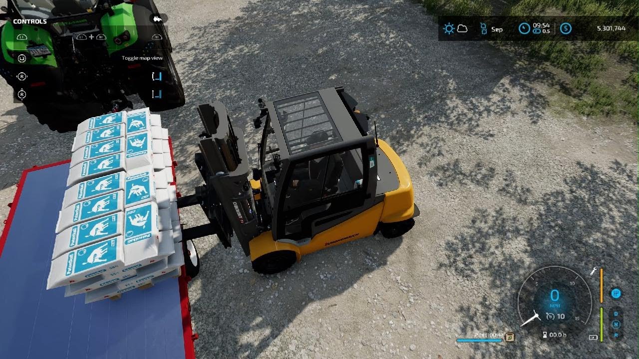 Farming Simulator 22 - Forgot To Save 🙄 - Solid Fertilizer Organizing 2 🖕😝👈