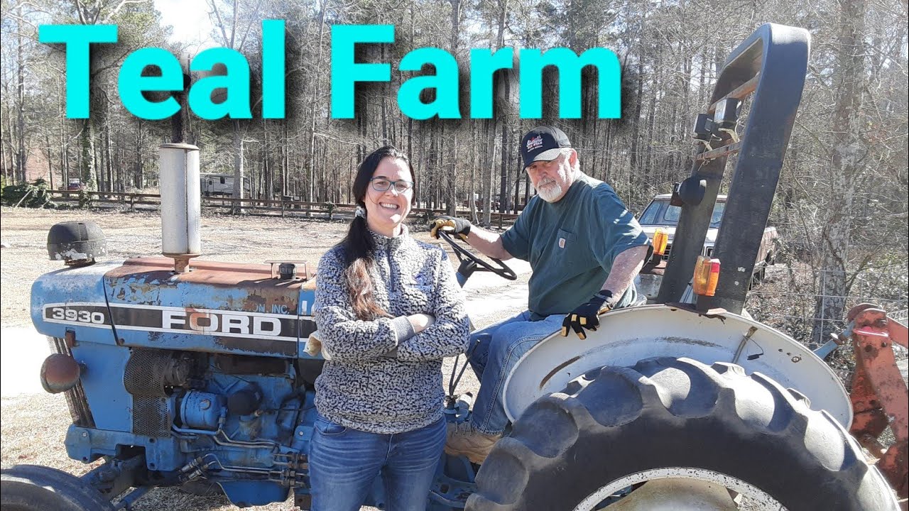 🚜👩🏻‍🌾👨🏻‍🌾 Getting Garden Dirt Ready with Ford 3930 Tractor With Bottom Plough on Teal Farm 🚜👩🏻‍🌾👨🏻‍🌾