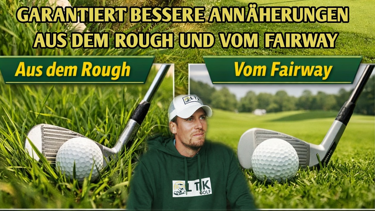 Garantiert bessere Annäherungen aus dem Rough und vom Fairway
