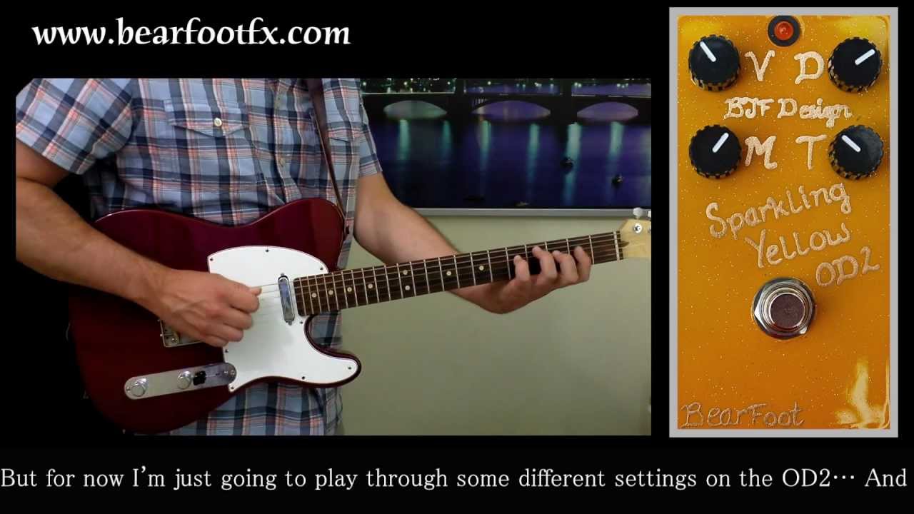 Bearfoot FX Sparkling Yellow OD2