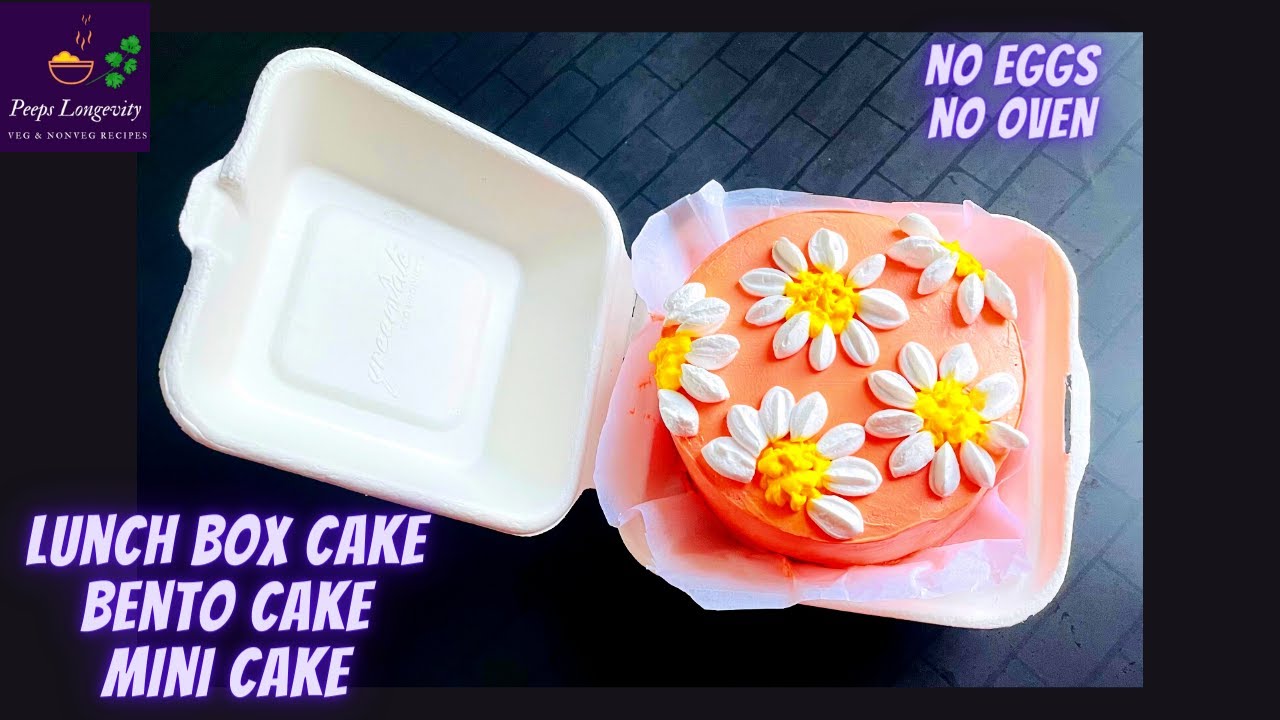 How To Make Eggless Bento Cakes + GIVEAWAY | Chocolate Bento Cake Recipe | Valentine’s Day