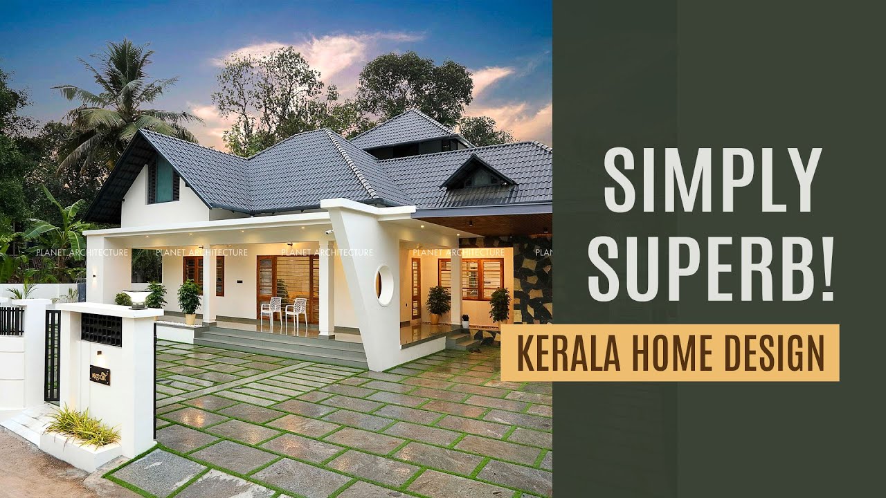 Kerala Style Budget Home design | Kerala Modern House design | Open kitchen | Planet Architecture