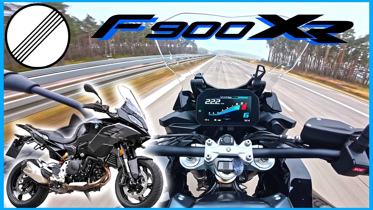 BMW F900XR || Autobahn Top Speed & Acceleration Test POV
