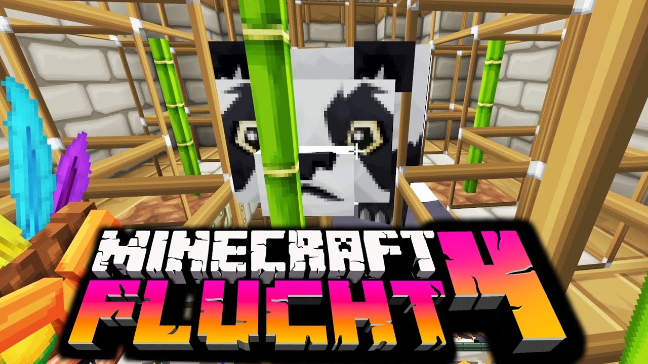 Die GEHEIME Panda Farm ☆ Minecraft FLUCHT 4 #44