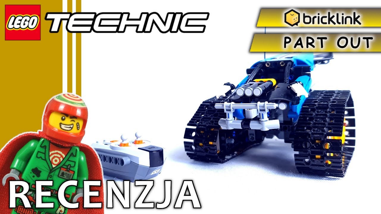 TECHNIC 42095 ZDALNIE STEROWANA WYŚCIG&Oacute;WKA KASKADERSKA | LEGO RECENZJA