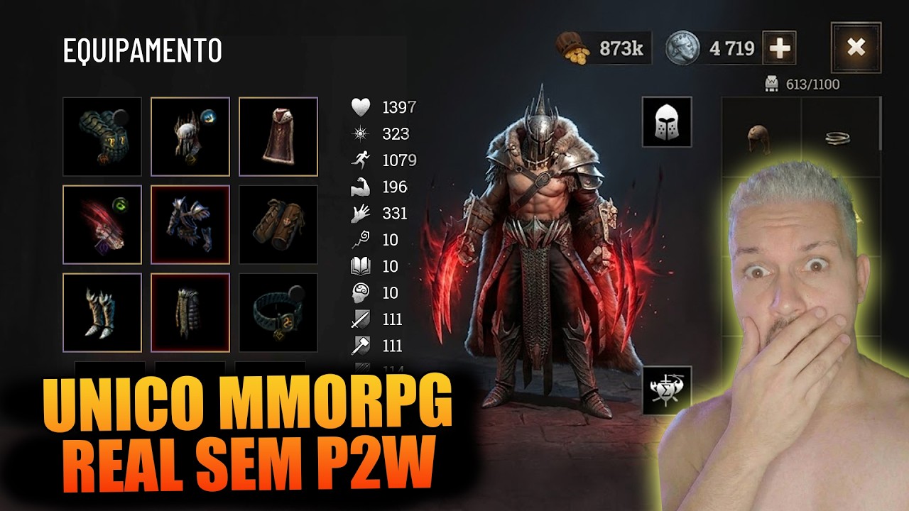 FINALMENTE CHEGOU AO MOBILE O MELHOR MMORPG PARA 2026 (BROKEN RANKS)