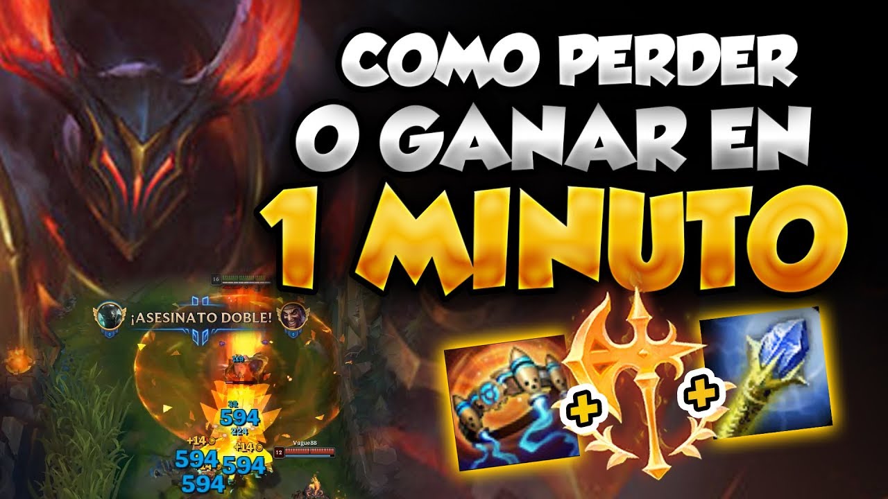 🌟CÓMO PERDER UNA PARTIDA EN 1 MINUTO (O GANARLA) | MORDEKAISER VS ANIVIA RANKED DIAMANTE EUW