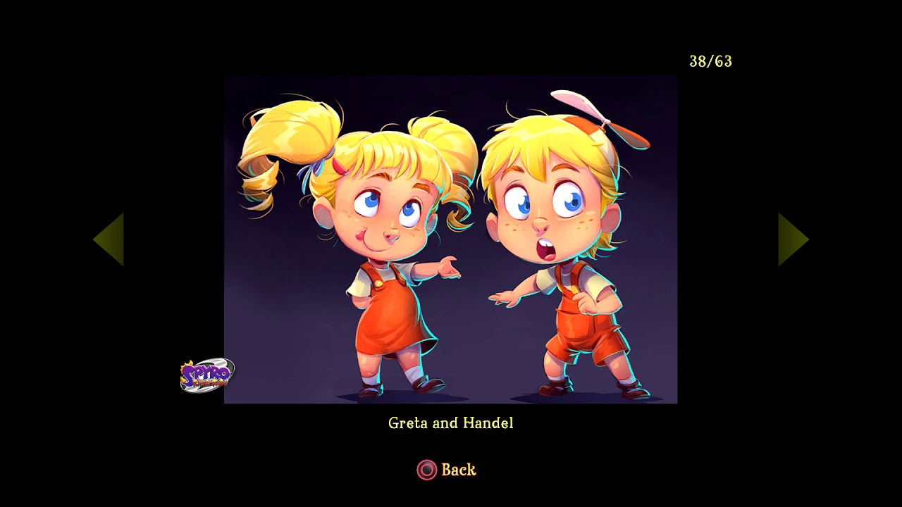 Spyro Reignited Trilogy's Full Art Gallery Unlocked
