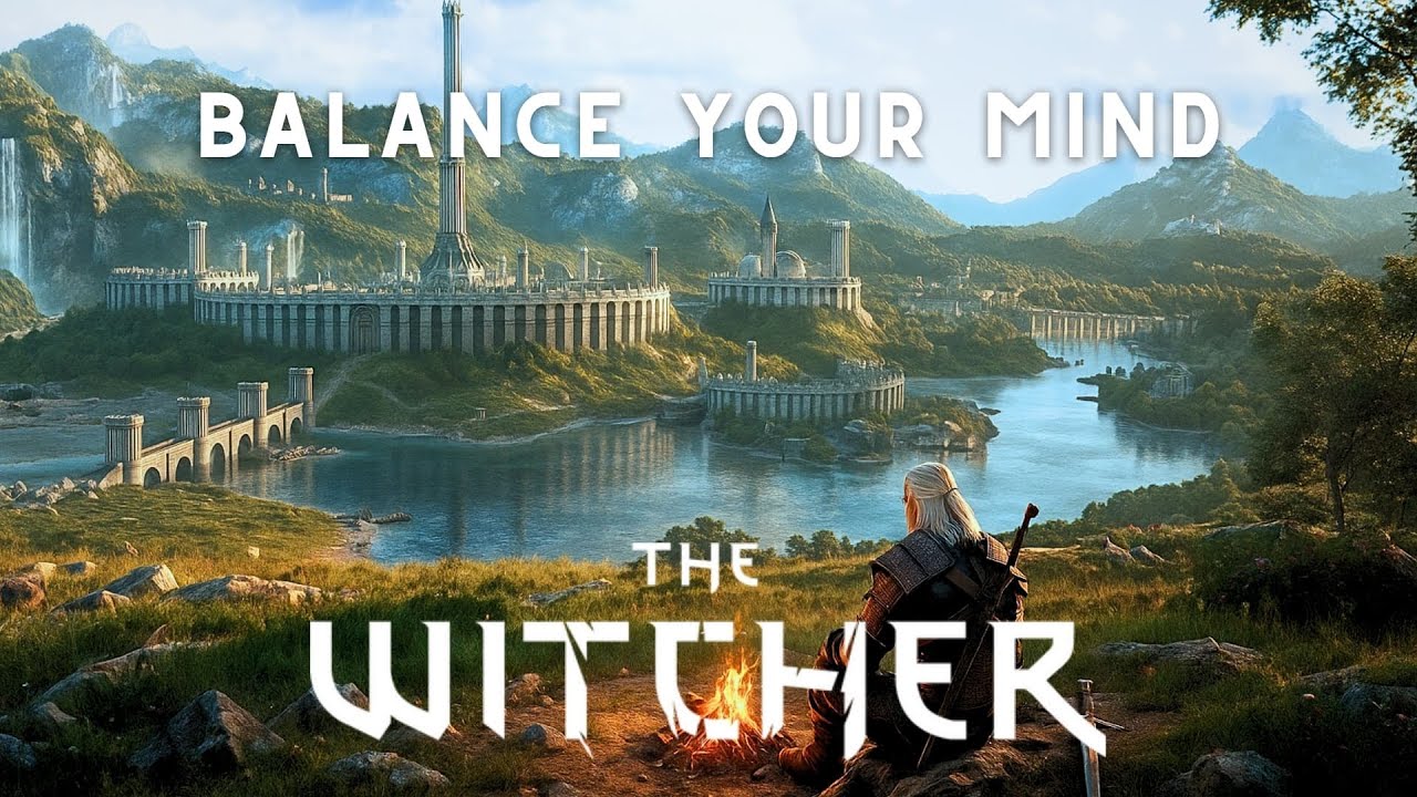 Geralt in the Imperial City – Focus Ambience | Meditate like a Witcher