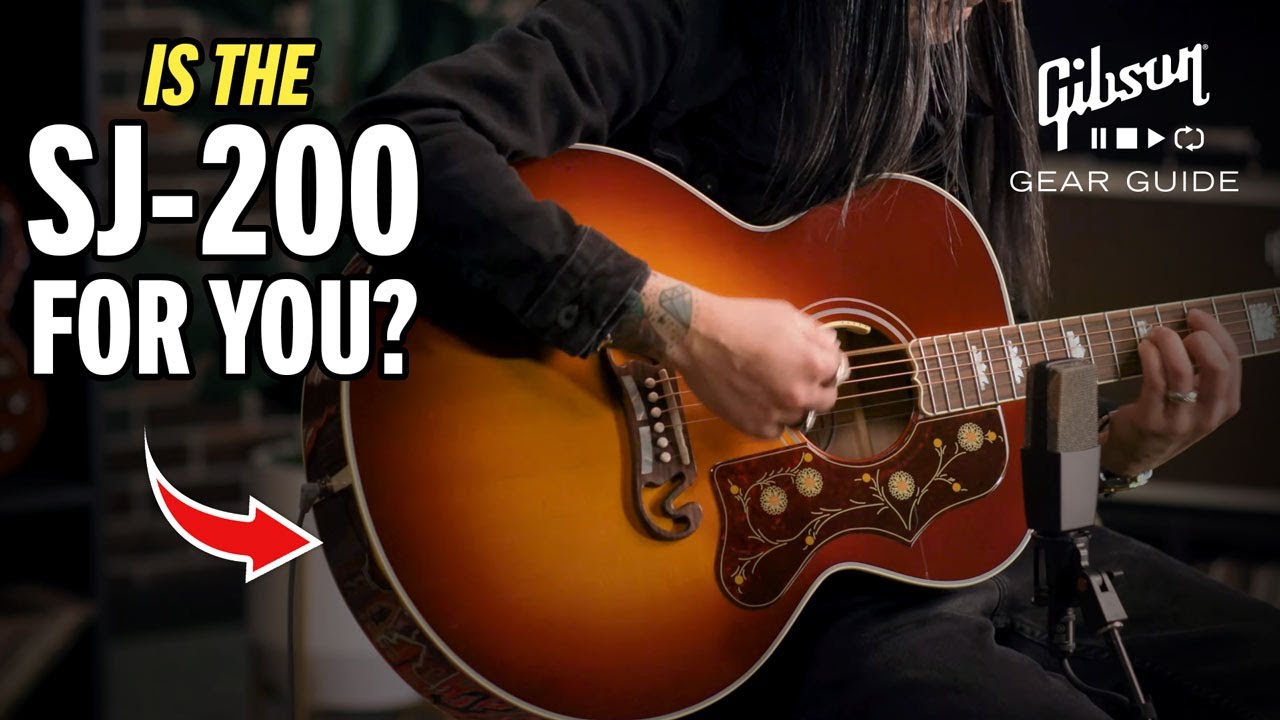 What's The Gibson SJ-200 Acoustic Sound? Should YOU Play an SJ-200?