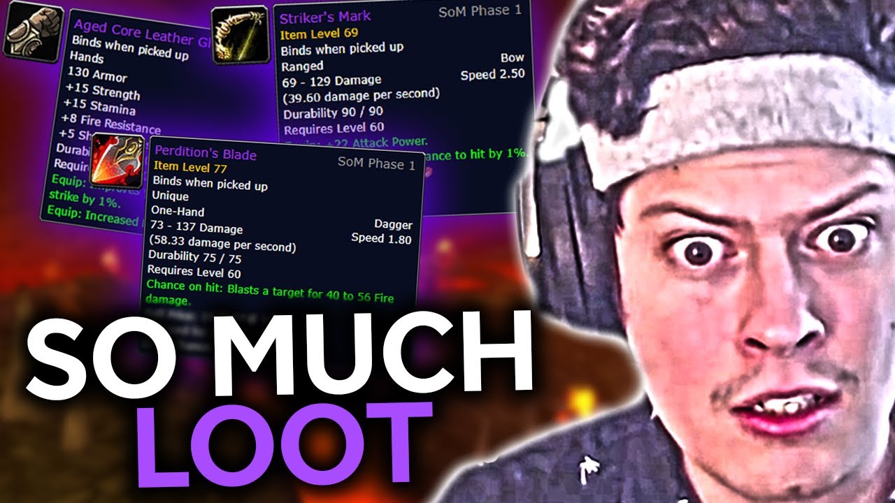 First MC Raid After The New Loot Buff - Payo Classic WoW #5