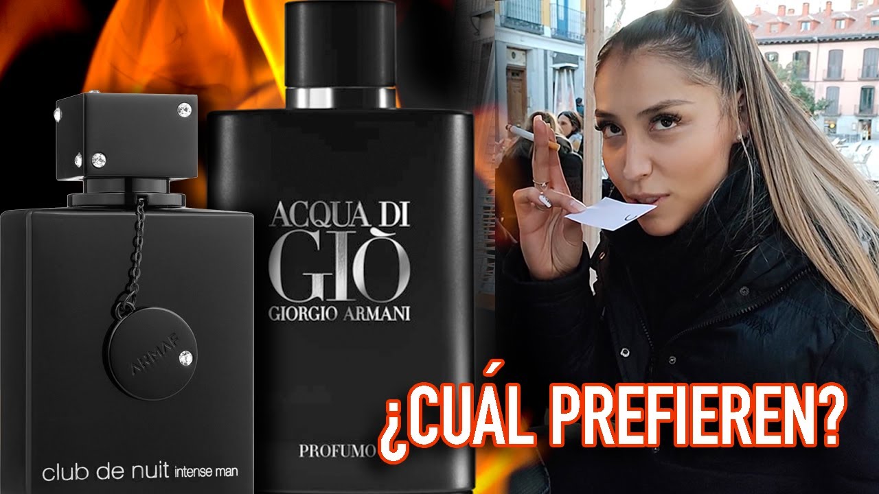 Acqua Di Gio Profumo VS Club de Nuit Intense Man
