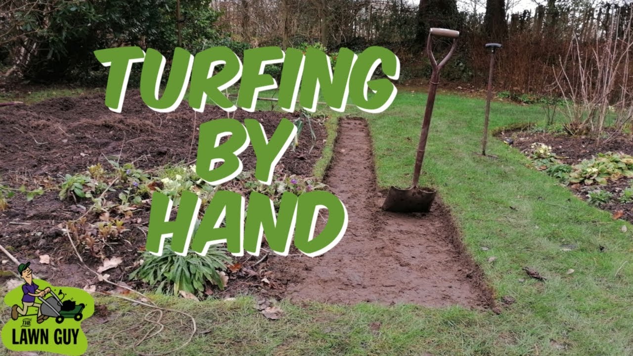 Lifting & Relaying Turf by Hand