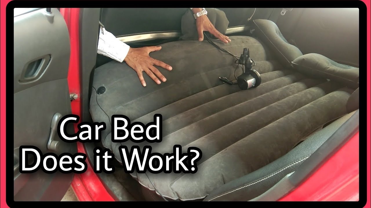 Inflatable Car Bed || Car Bed installation and review
