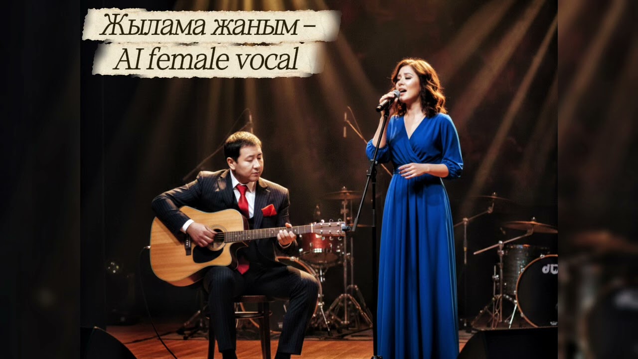 Жылама жаным ( Ғаділбек Жаңай ) - AI женский вокал версия 🎤