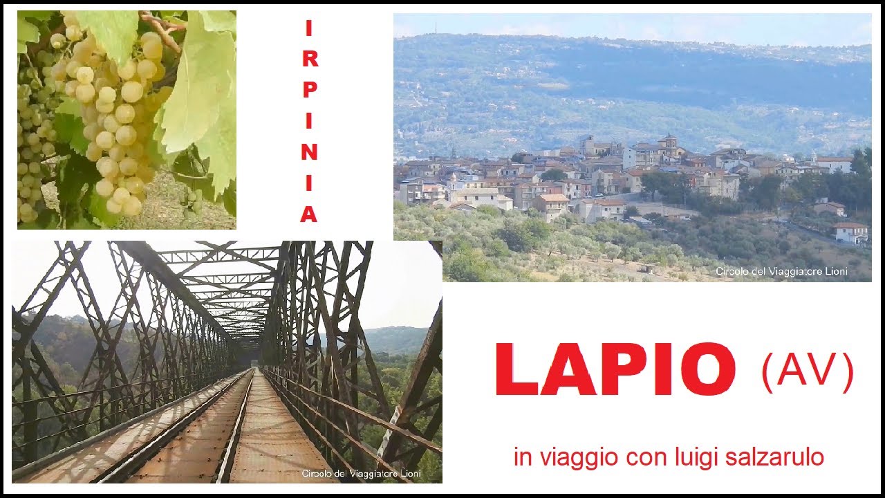 LAPIO (Irpinia-Av) - IL BORGO DEL FIANO - NUOVA VERSIONE con RIPRESE AEREE - viaggio luigi salzarulo
