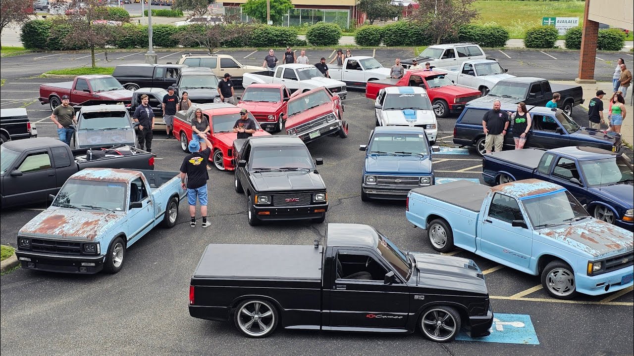 Hardcore S10 Takeover. The only strictly chevy s series truck show!