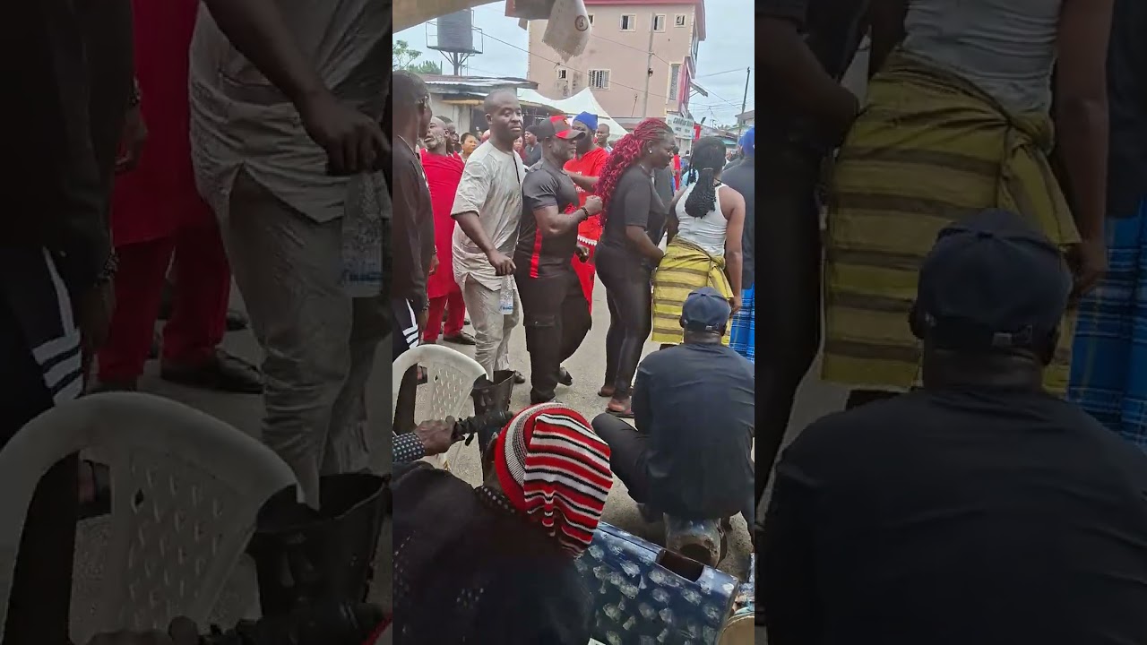 Woji cultural display for our late brother nku head drummer owengba woji community. 