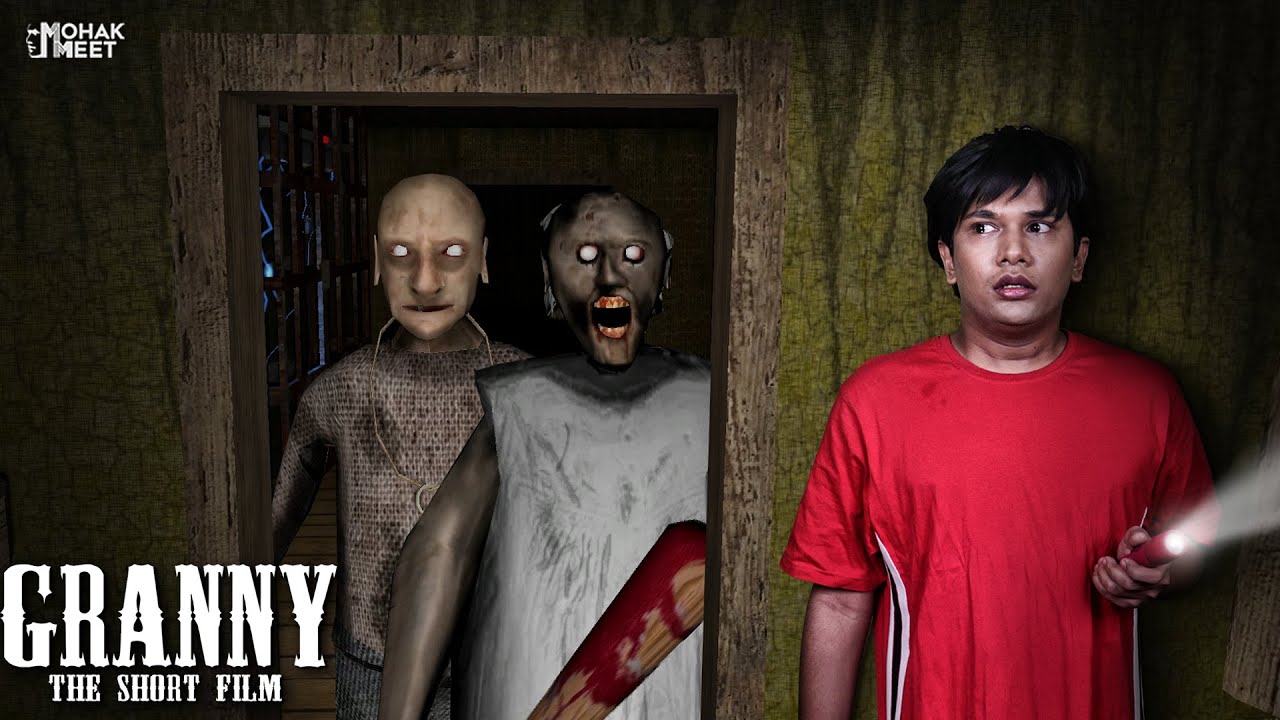 GRANNY THE SHORT FILM : ग्रैनी | HORROR GAME GRANNY : CHAPTER 2 - SLENDRINA || MOHAK MEET
