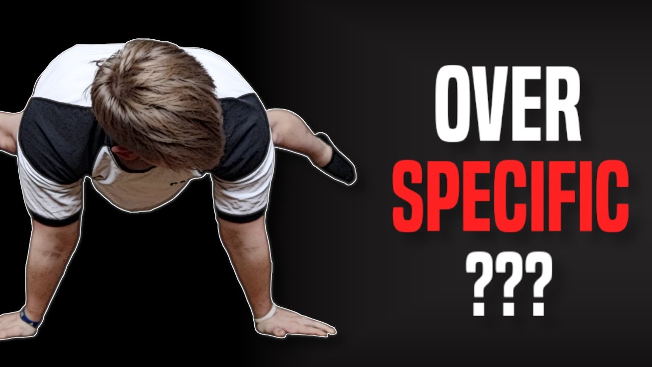 How Specificity Ruins your Planche Progress...