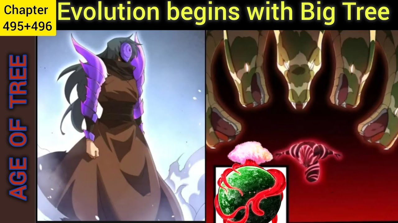 Age of Tree || Chapter 495+496 || Evolution Begins with Big Tree | Mr. Manhwa Explainer  ] Hindi 