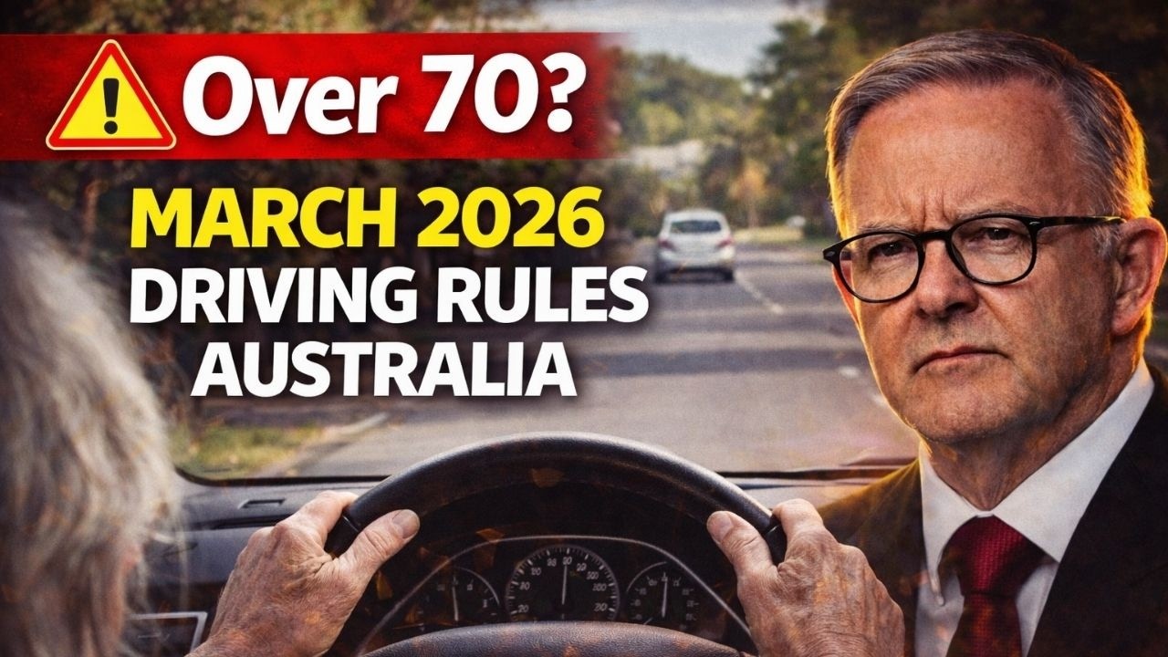 🚨 Over 70? March 2026 Driving Rules Australian Seniors Must Know