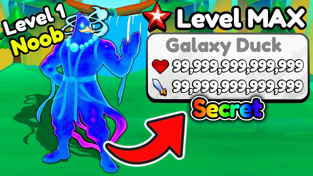 Начинаем заново как НУБ с СЕКРЕТОМ Galaxy Duck в Duck Evolution!