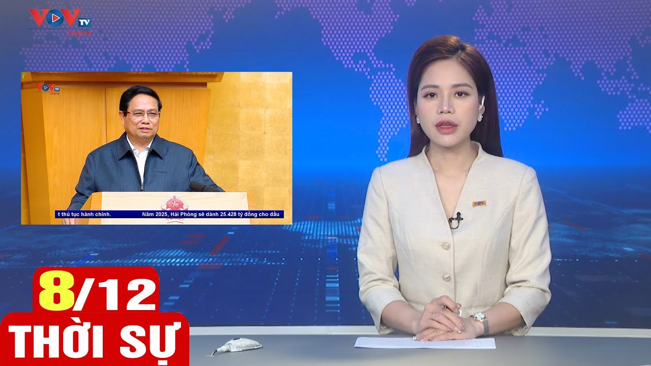 Bản tin sáng ngày 8/12 | Tin tức thời sự mới nhất hôm nay | VOV