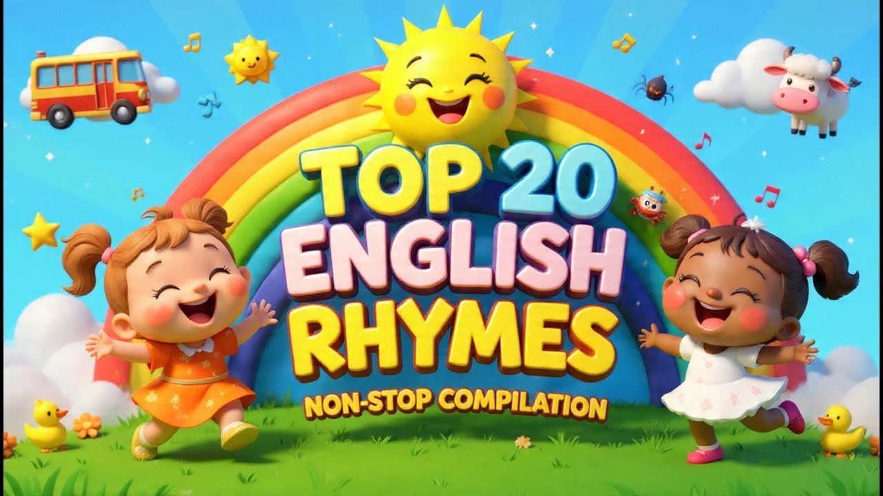 Top 20 Trending English Nursery Rhymes for Kids | Best Baby Songs Compilation