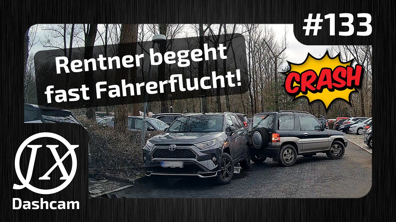 E Scooter angefahren & Rentner begeht fast Fahrerflucht | #133 Dashcam Compilation Berlin | Germany