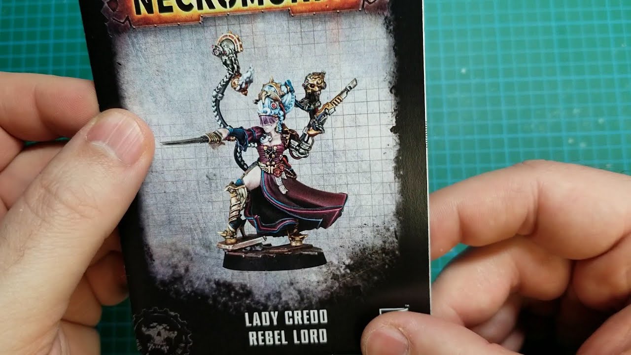 Necromunda - Forgeworld Lady Credo Unboxing & Review