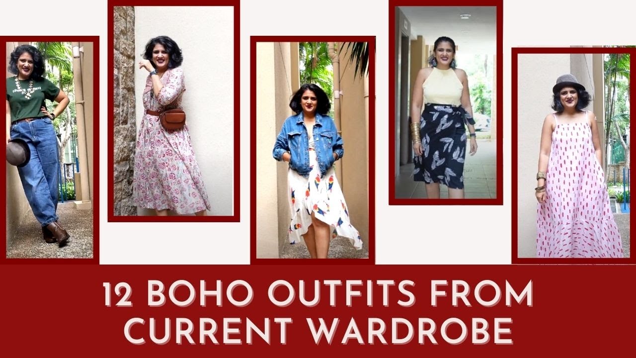 12 Boho Inspired Outfits for All Occasions | Wearable Bohemian Style Lookbook | Jainee