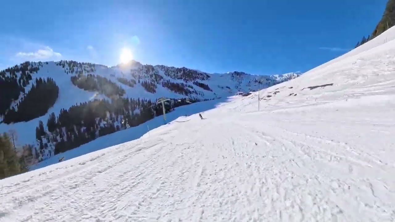 Rote Pisten 10 & 15 in der Ski- und Gletscherwelt Zillertal 3000 – Abfahrten mit Insta360X5