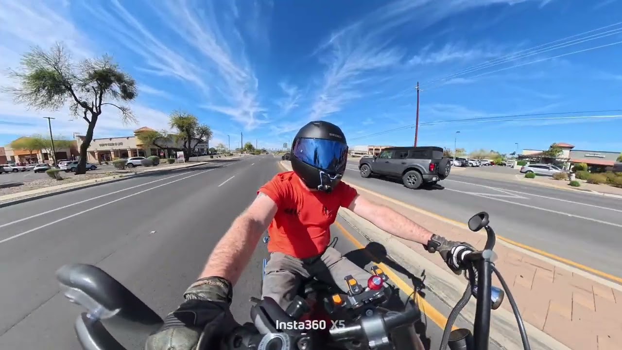 Road trip to target. Oro valley Arizona.  Motorcycle pov Catalina AZ.  #Motorcycle #pov #Insta360 x5