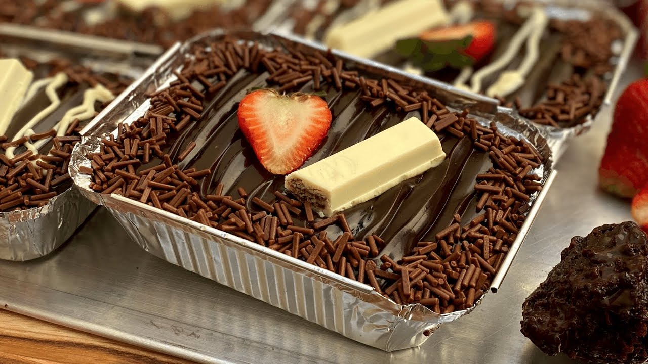 BOLO GELADO DE BRIGADEIRO COM CALDA CREMOSA NA MARMITA | FAÇA E VENDA FÁCIL E LUCRATIVO