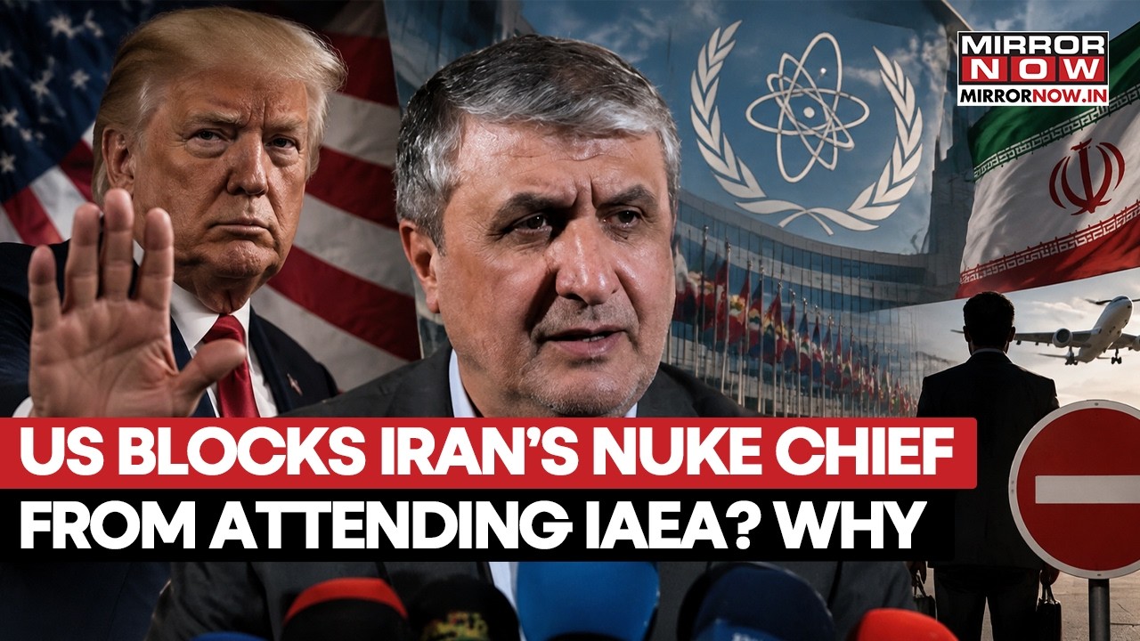 US Targets Iran&rsquo;s Nuclear Chief! IAEA Attendance Blocked In Major Diplomatic Blow | Know Why